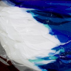 4 Tide glass fused