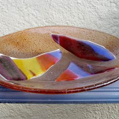2 Glassplate fused