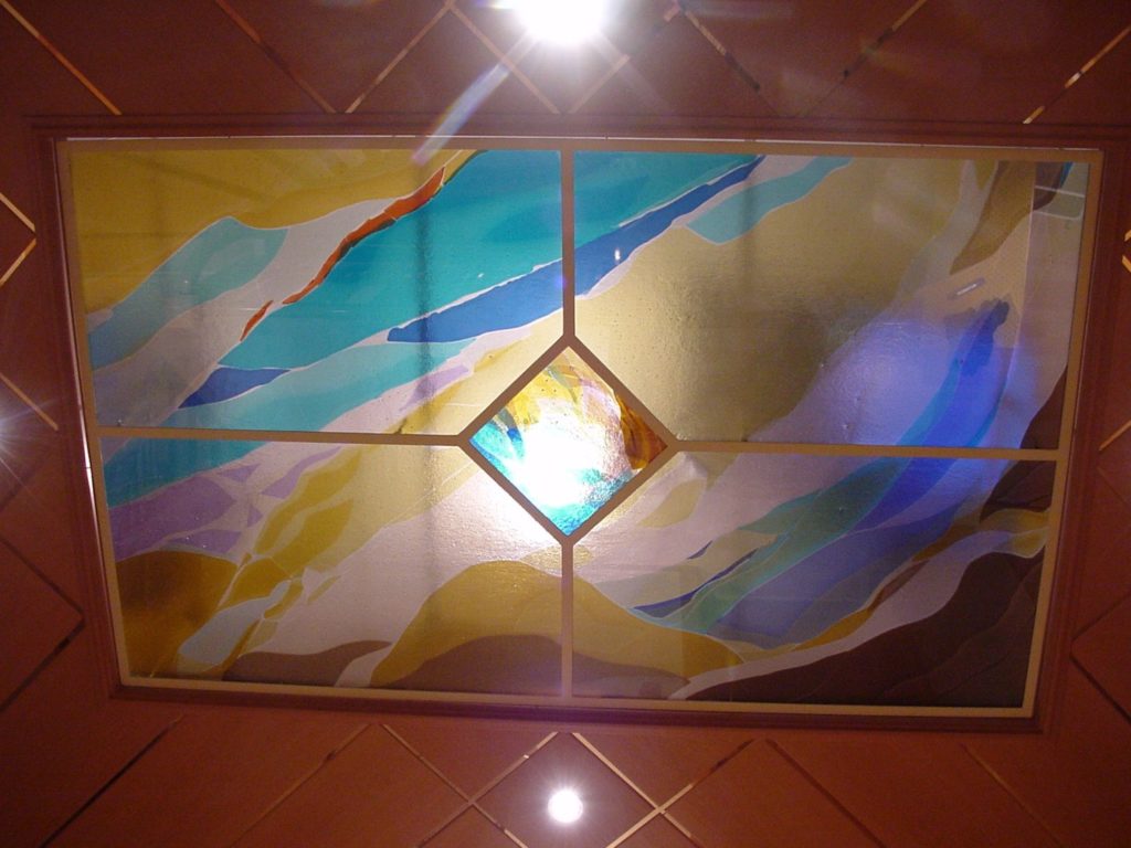 Deckenverglasung (220 x 140 cm)