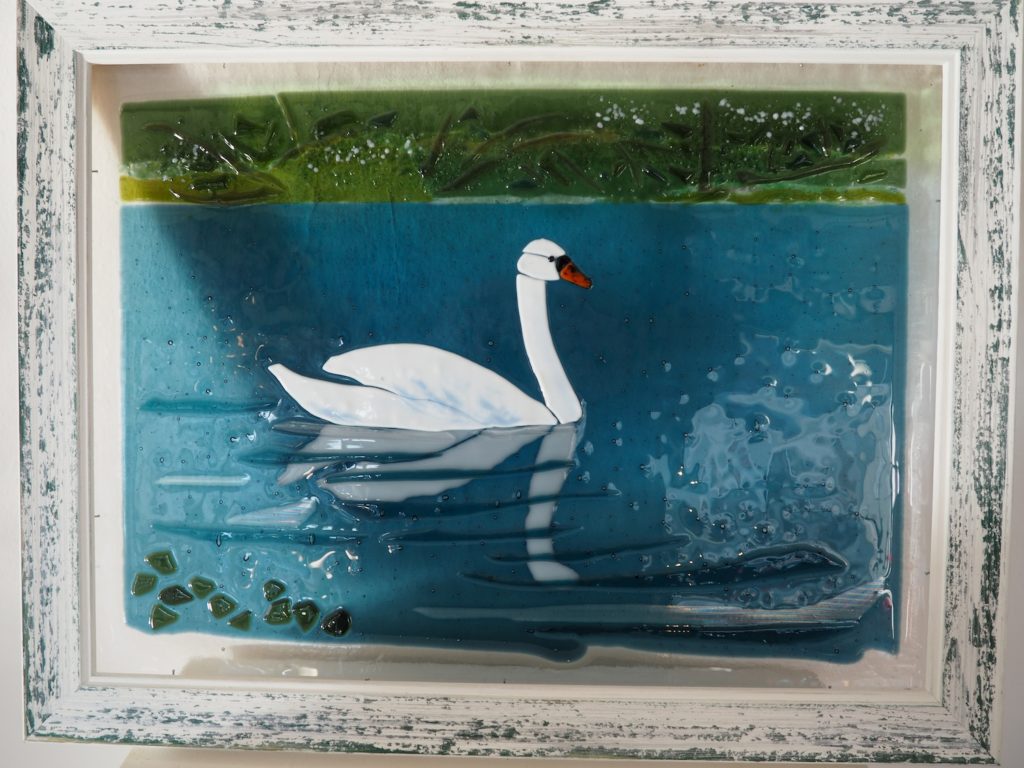 Schwan in der Lobau