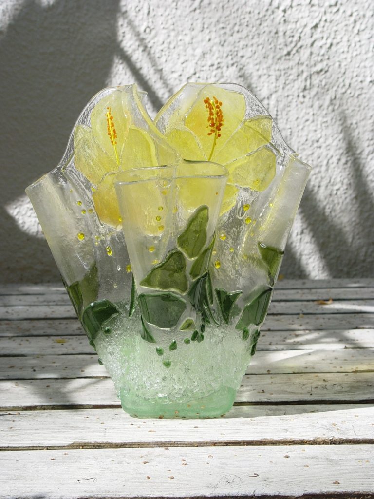 Vase-Hibiskus