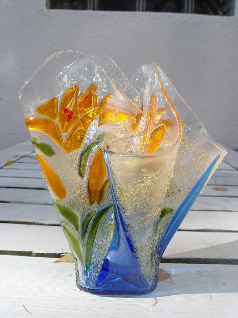 Vase-Schwertlilien